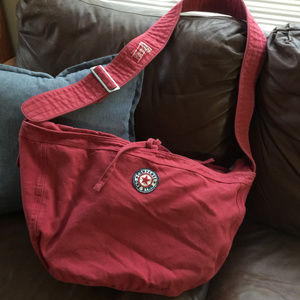 Red Converse Cross Body Hobo Bag